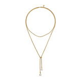 Gabriel & Co. Gold Pearl Wrap Around And Tie Necklace-Gabriel & Co. Gold Pearl Wrap Around And Tie Necklace NK7527-42Y4JPL