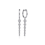 Gabriel & Co. Graduating Diamond Huggie Drop Earrings-Gabriel & Co. Graduating Diamond Huggie Drop Earrings - EG15066W45JJ
