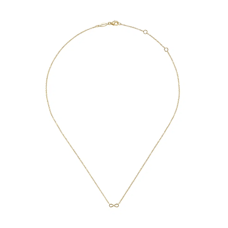 Gabriel & Co. Infinity Pendant Necklace-Gabriel & Co. Infinity Pendant Necklace - NK6434Y4JJJ