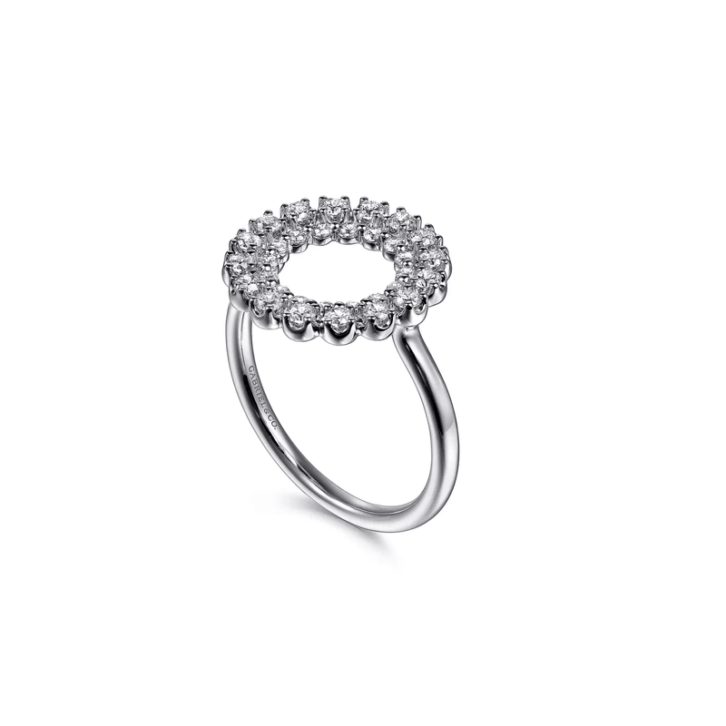 Gabriel & Co. Multi Diamond Circle Fashion Ring-Gabriel & Co. Multi Diamond Circle Fashion Ring - LR52753W45JJ