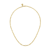 Gabriel & Co. Paper Clip Chain Necklace-Gabriel & Co. Paper Clip Chain Necklace - NK6769H - 17Y4JJJ