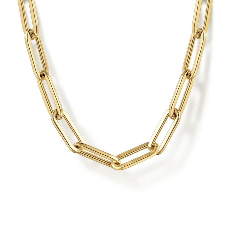 Gabriel & Co. Paper Clip Chain Necklace - NK6820H - 17Y4JJJ