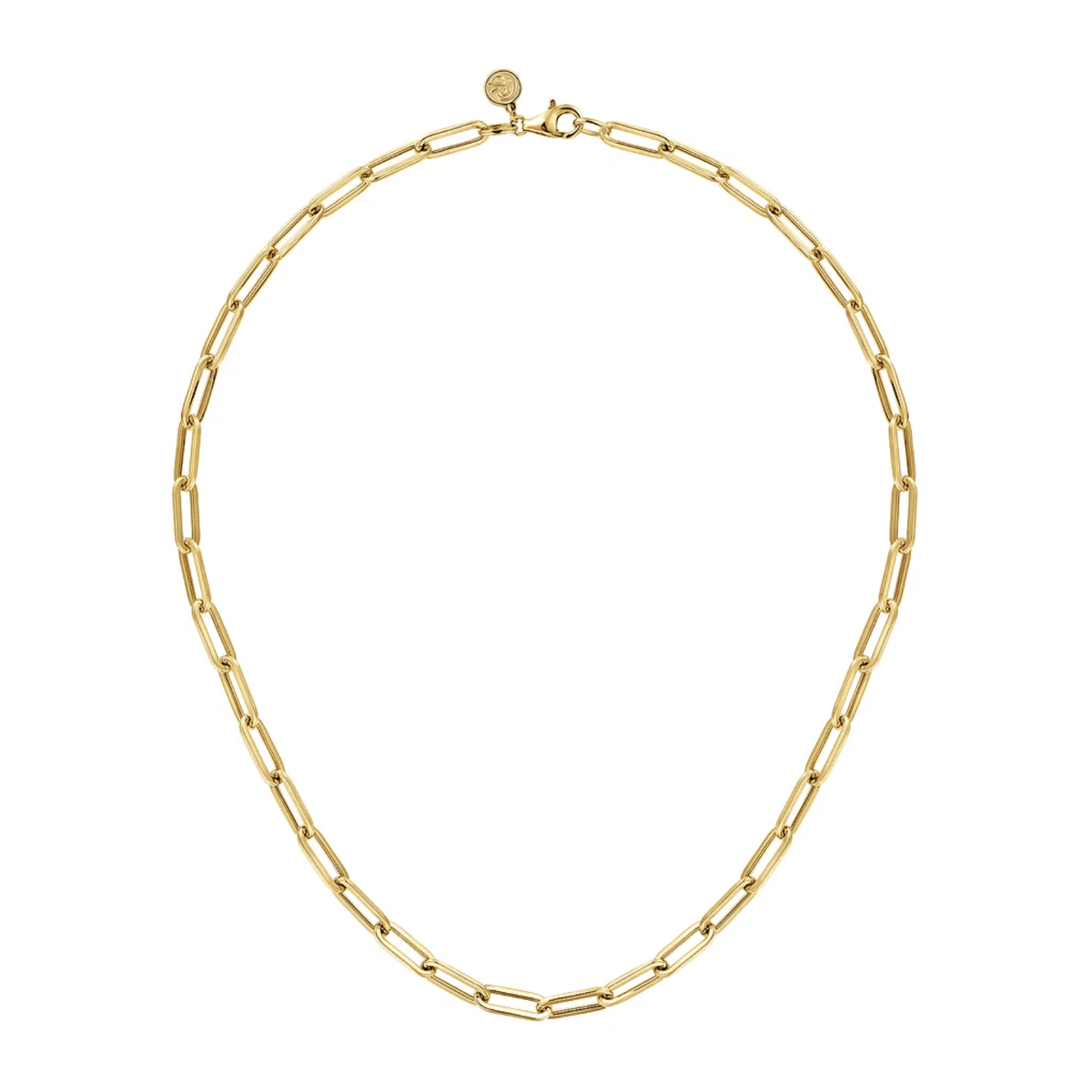 Gabriel & Co. Paper Clip Chain Necklace - NK6820H - 17Y4JJJ
