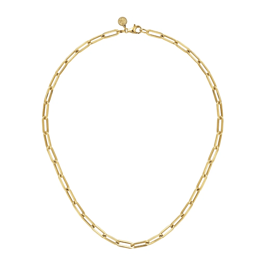 Gabriel & Co. Paper Clip Chain Necklace - NK6820H - 17Y4JJJ