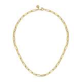Gabriel & Co. Paper Clip Chain Necklace-Gabriel & Co. Paper Clip Chain Necklace - NK6820H - 17Y4JJJ