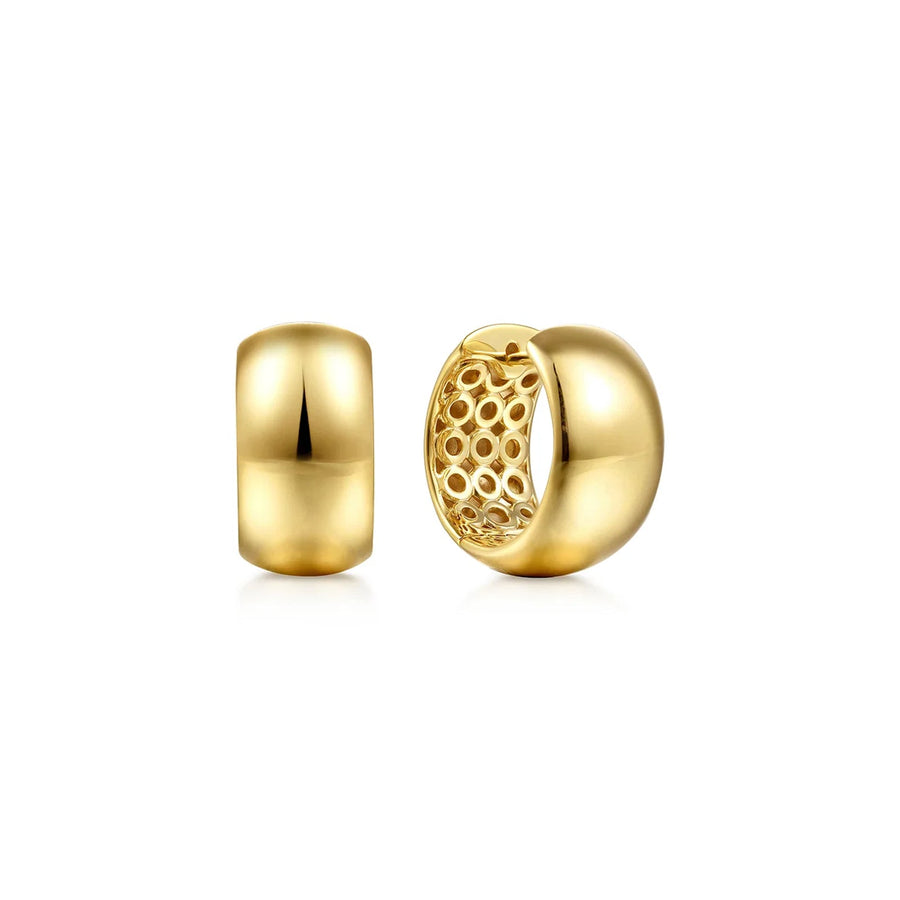 Gabriel & Co. Plain Gold Huggie Earrings - EG15514Y4JJJ