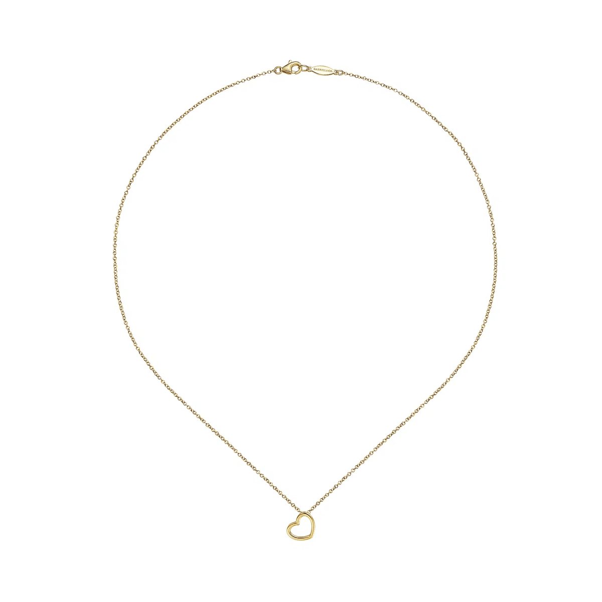 Gabriel & Co. Tilted Heart Pendant Necklace - NK6522Y4JJJ