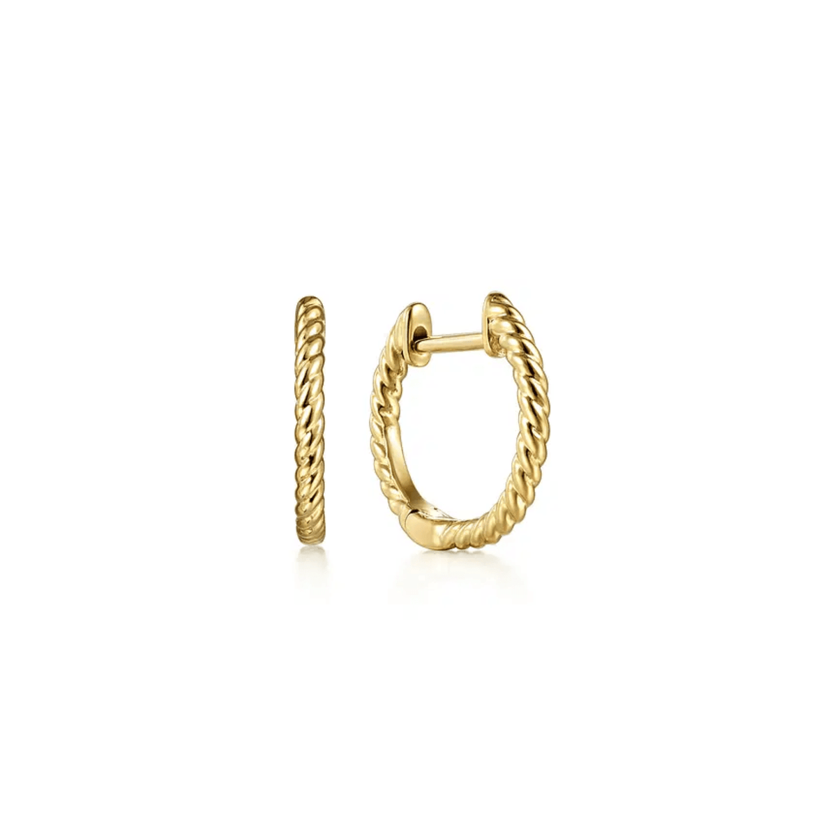 Gabriel & Co. Twisted Rope Huggie Earrings - EG14009Y4JJJ
