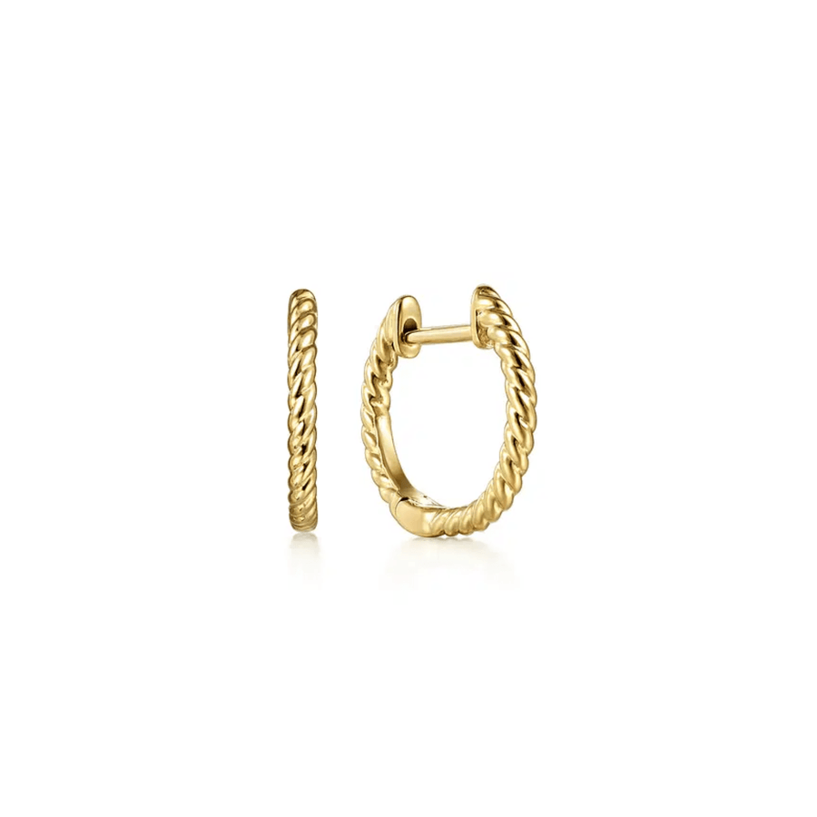 Gabriel & Co. Twisted Rope Huggie Earrings - EG14009Y4JJJ