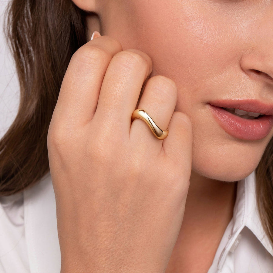 Gabriel & Co. Wave Stackable Ring - LR52948PY4JJJ