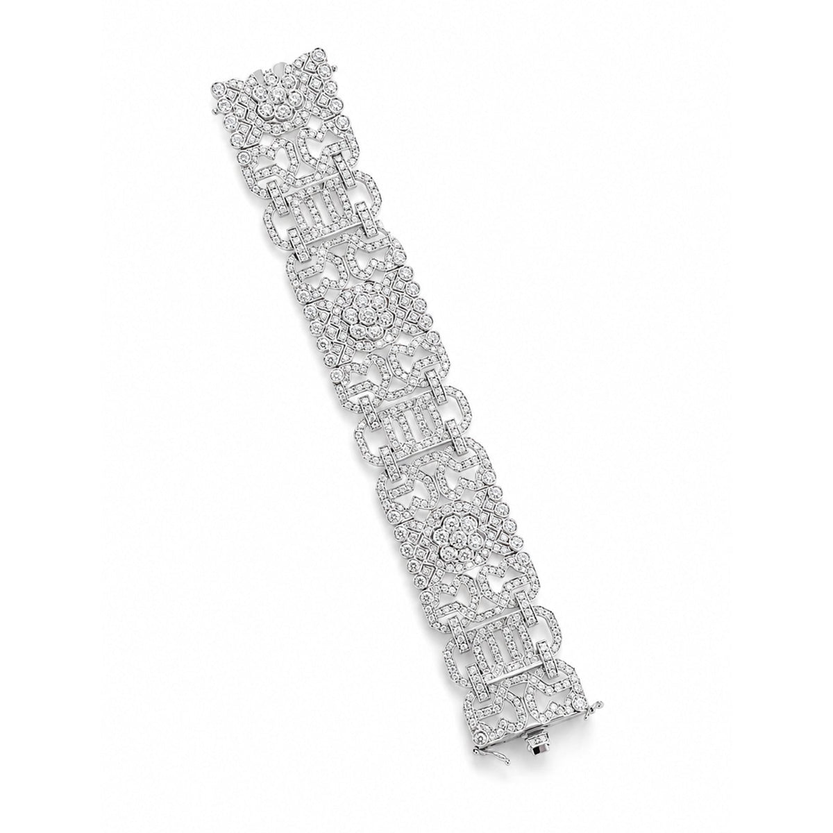Diamond Wide Bracelet