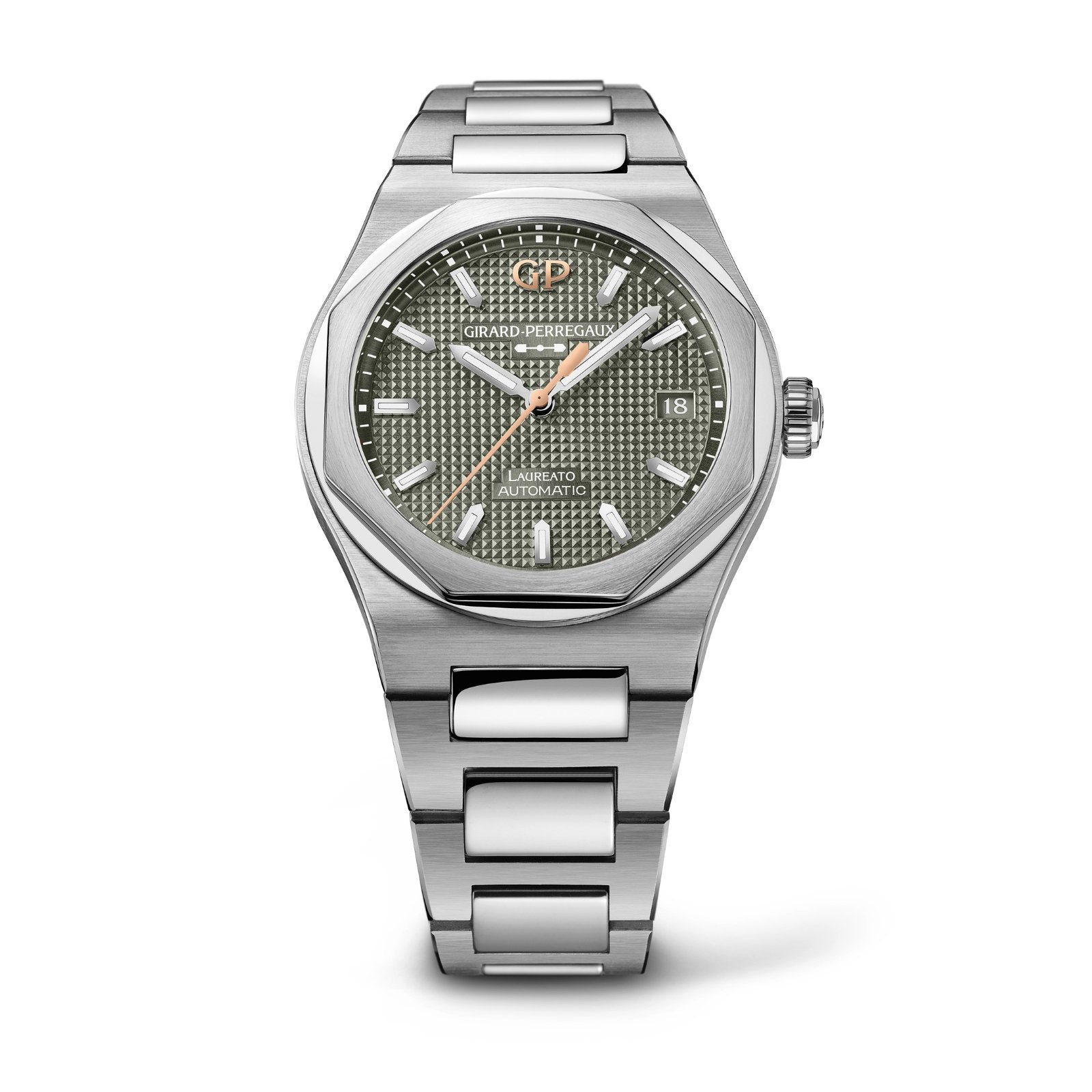 ドクターボム グリーンバニラ フランク コジック 2005 Girard-Perregaux Laureato 38mm Sage Green 81005-11-3407-1CM