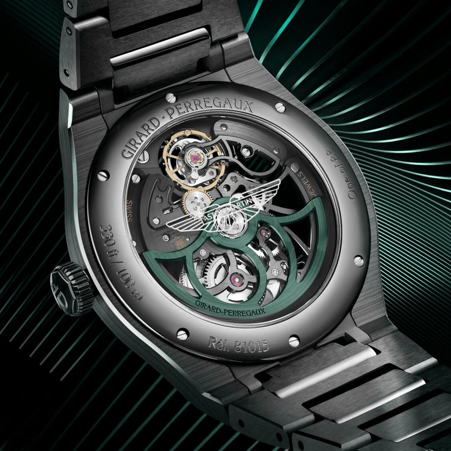 Girard-Perregaux Laureato Skeleton Aston Martin Edition - 81015-32-3538-32A
