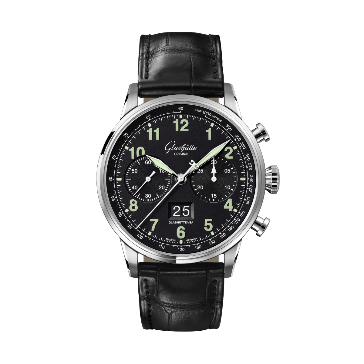 Glashütte Original Senator Chronograph Navigator - 1-37-24-20-12-61