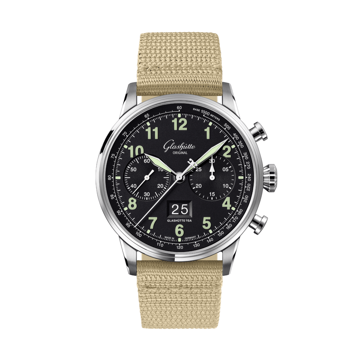 Glashütte Original Senator Chronograph Navigator - 1-37-24-20-12-64