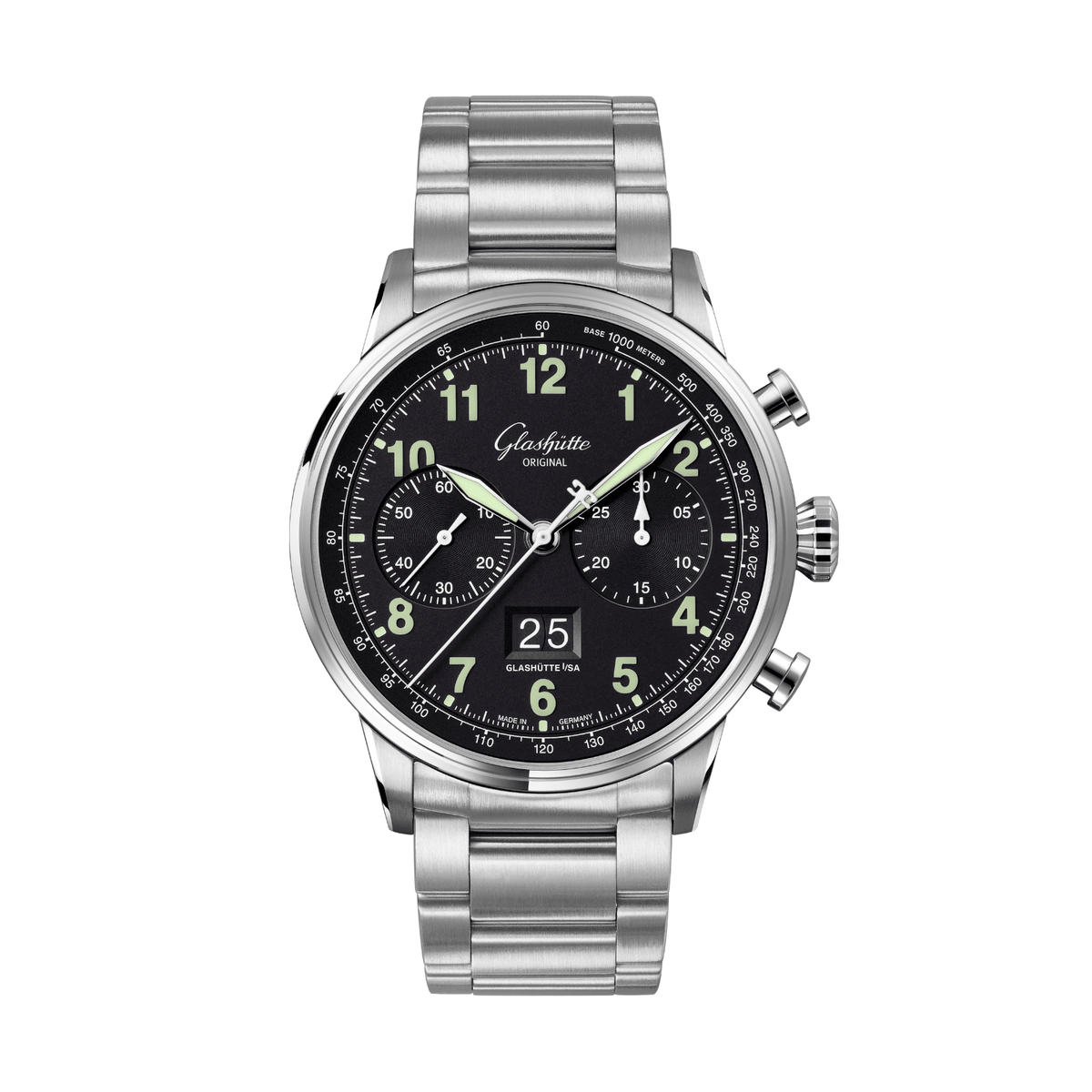 Glashütte Original Senator Chronograph Navigator - 1-37-24-20-12-71