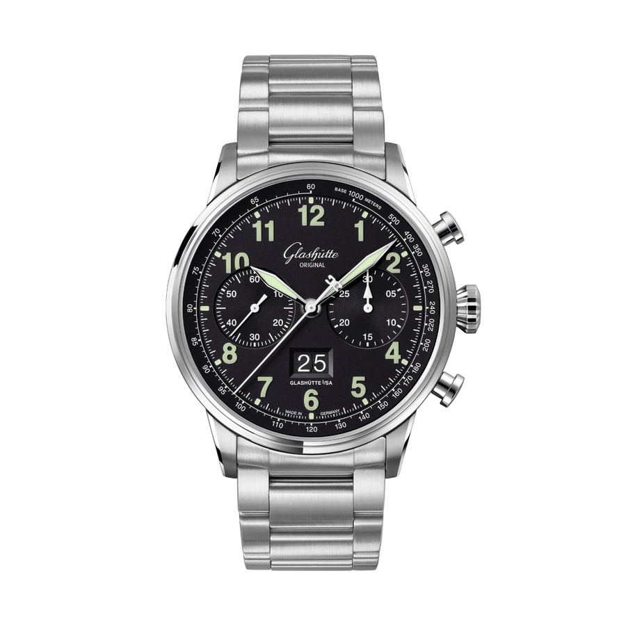 Glashütte Original Senator Chronograph Navigator - 1-37-24-20-12-71