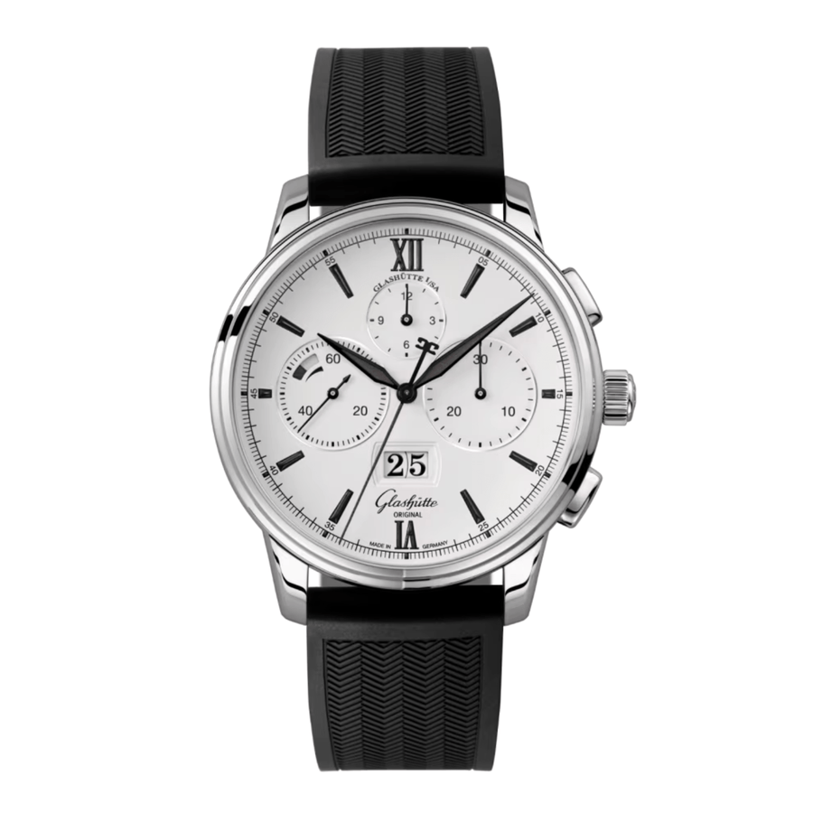 Glashütte Original Senator Chronograph Panorama Date - 1 - 37 - 01 - 05 - 02 - 33