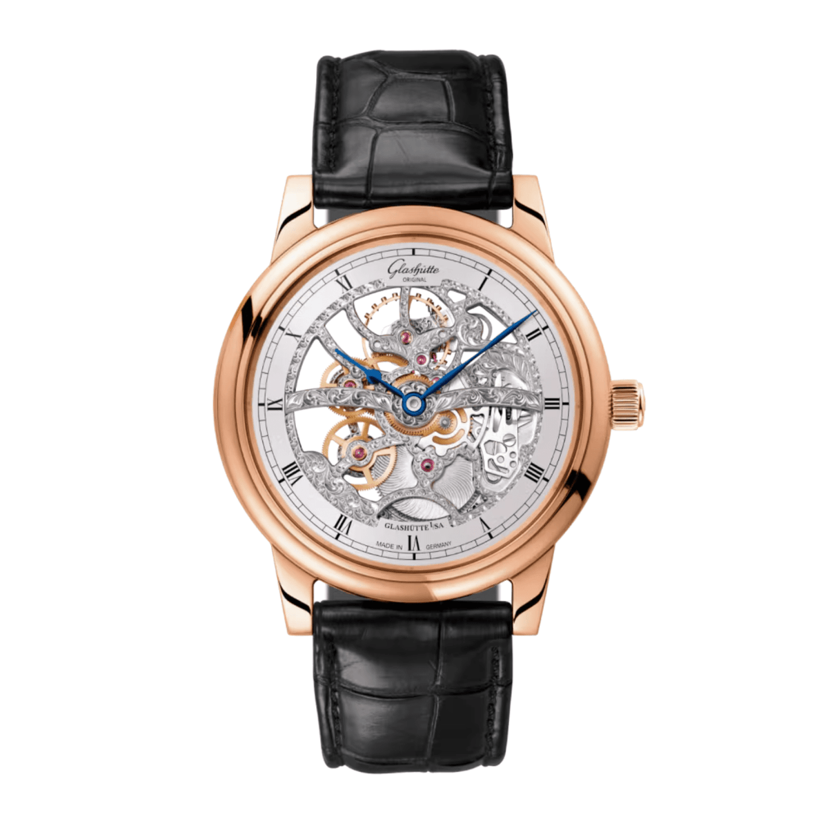 Glashütte Original Senator Manual Winding Skeletonised Edition 42mm 1-49-18-01-05-30