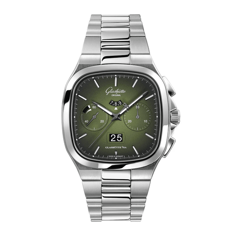 Glashütte Original Seventies Chronograph Panorama Date-Glashütte Original Seventies Chronograph Panorama Date - 1-37-02-09-02-70