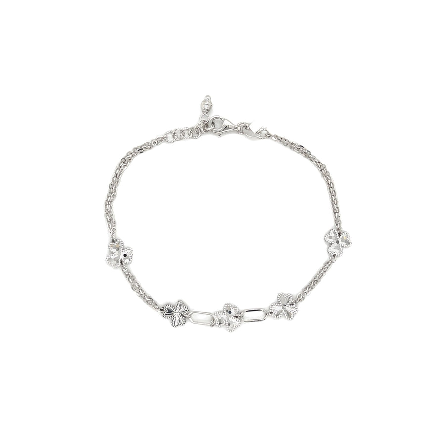 Gold Clover Bracelet - 8BKEY02963