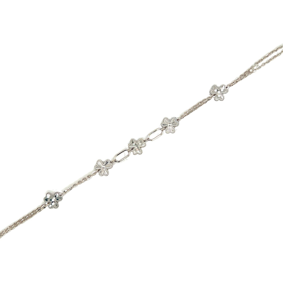 Gold Clover Bracelet - 8BKEY02963