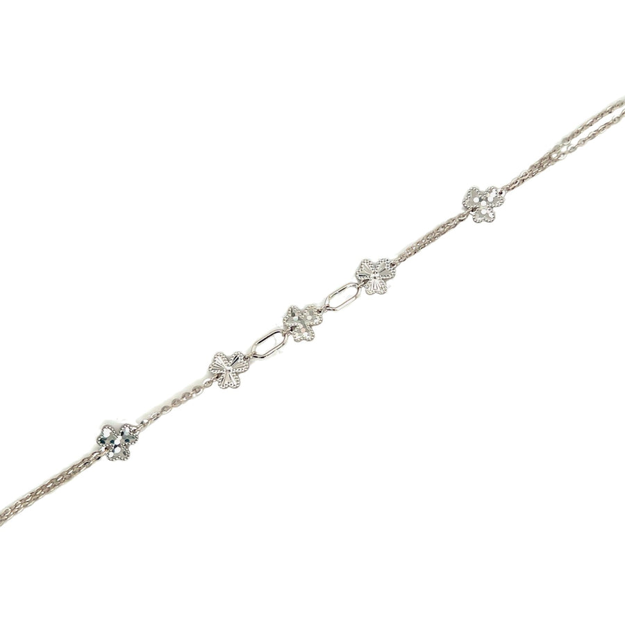 Gold Clover Bracelet - 8BKEY02963