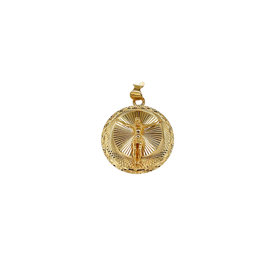 Gold Jesus Pendant - 8PKEY00992