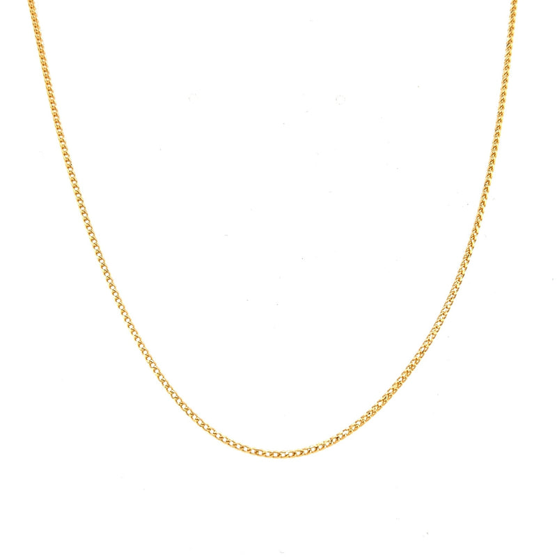 Gold Snake Chain - 18 inches-Gold Snake Chain - 8NKEY05764