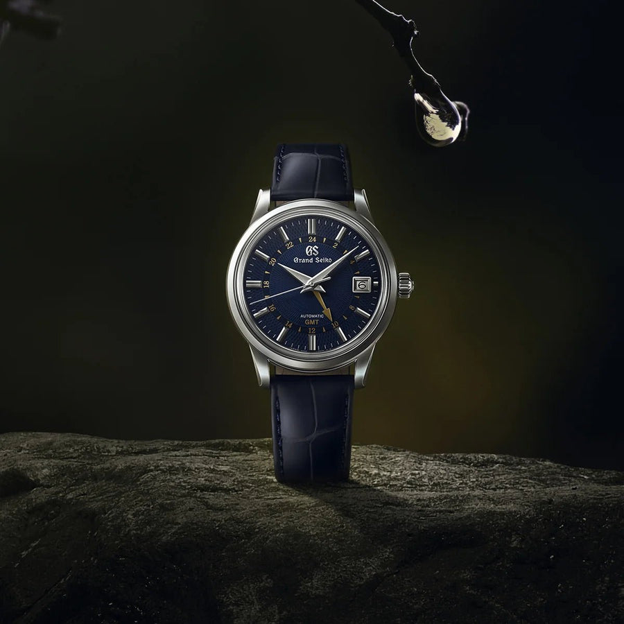 Grand Seiko Elegance Collection Automatic GMT "Moondrop" SBGM257 - SBGM257