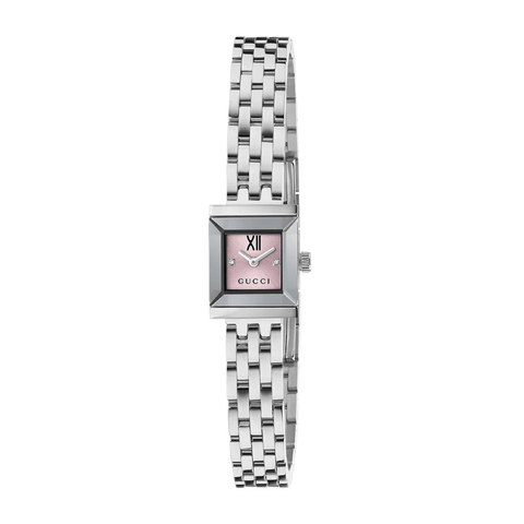 Gucci G-Frame Pink Watch 14x18mm-Gucci G-Frame Watch 14x18mm, Pink - YA128539