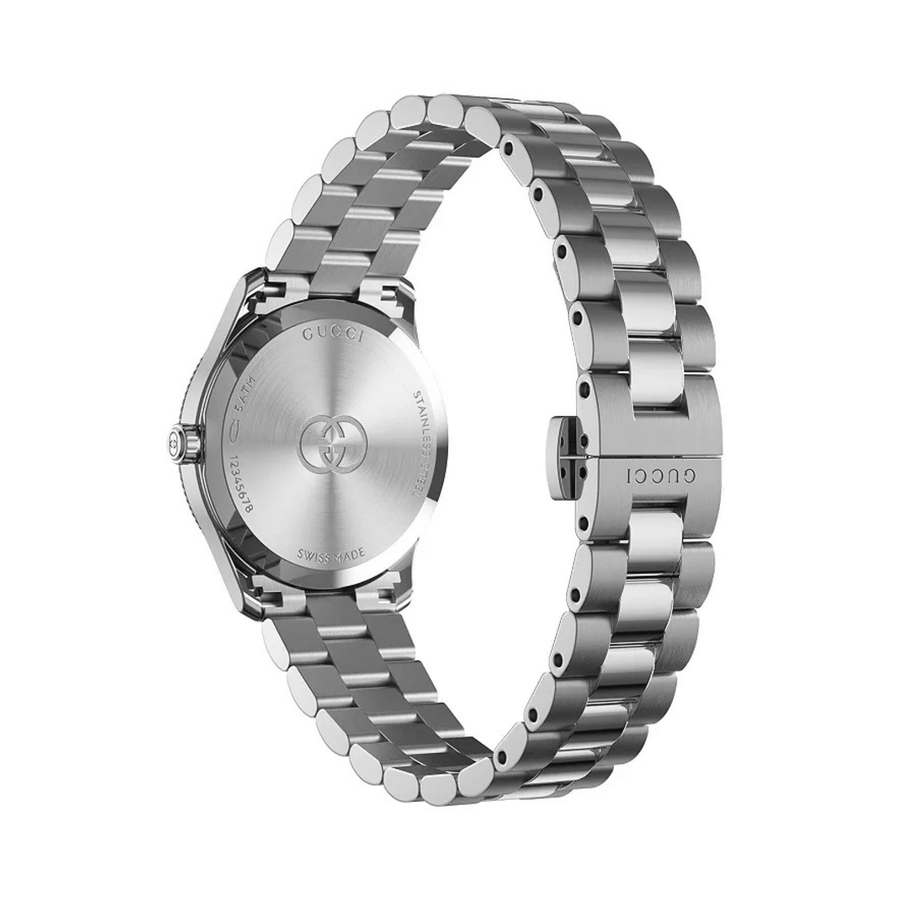 Gucci G-Timeless Watch 29mm, Silver/Gold - YA1265063