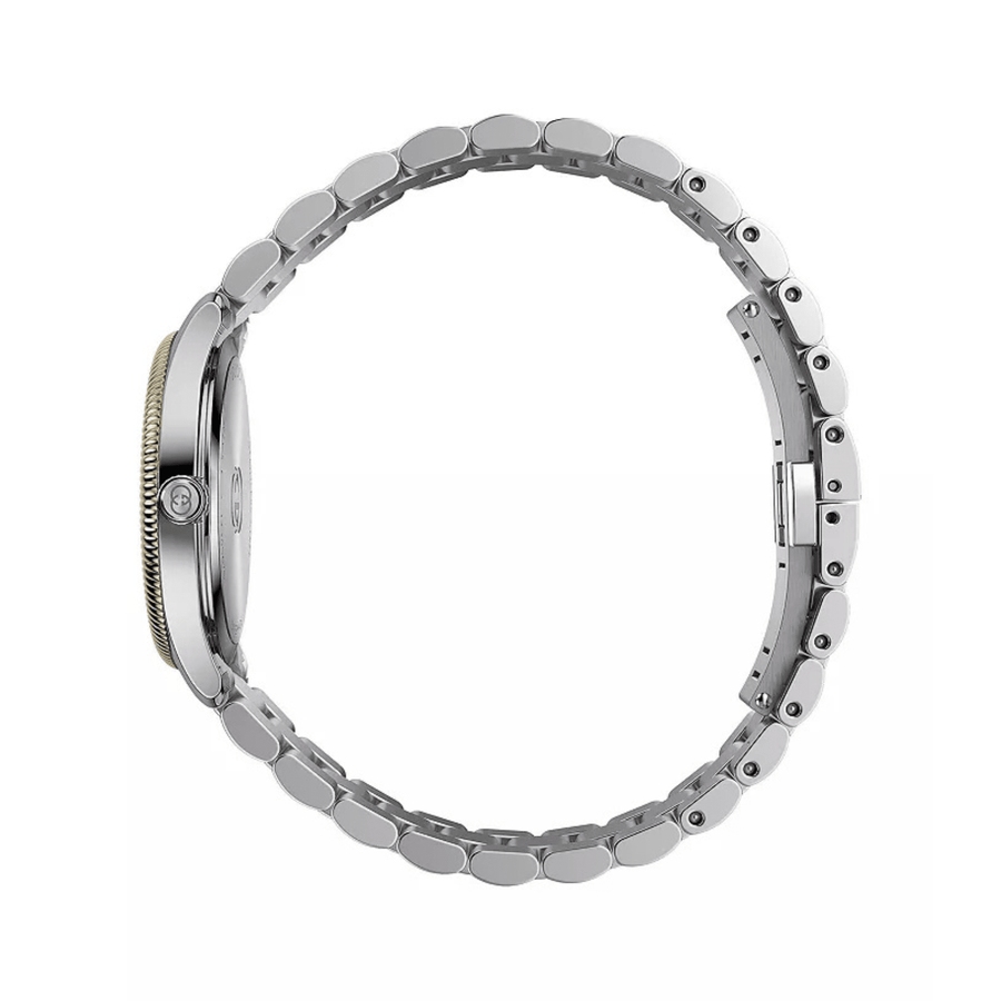 Gucci G-Timeless Watch 29mm, Silver/Gold - YA1265063