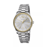 Gucci G-Timeless Watch 29mm, Silver/Gold-Gucci G-Timeless Watch 29mm, Silver/Gold - YA1265063