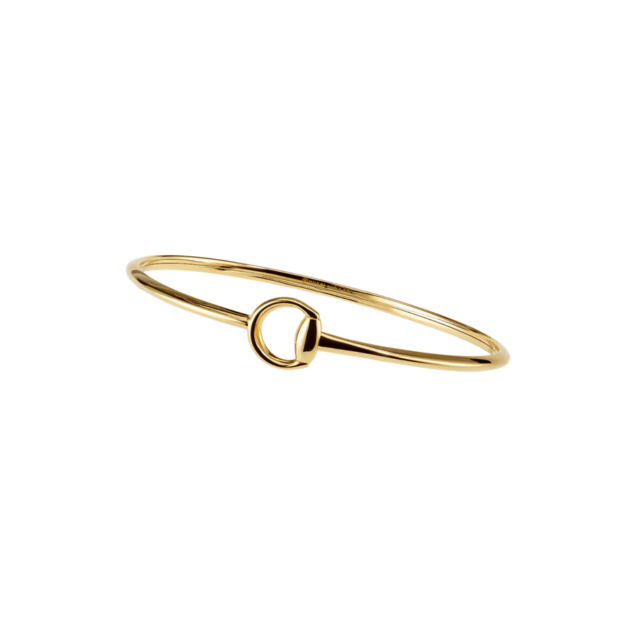 Gucci Horsebit 18K Bangle Bracelet YBA865624001016