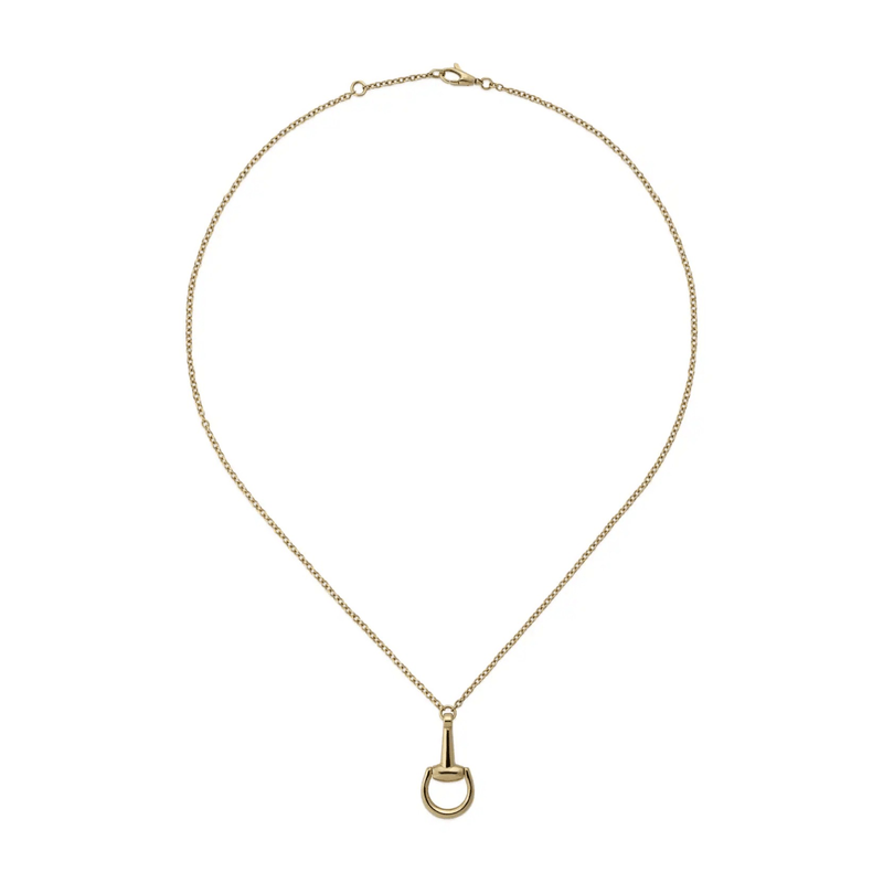 Gucci Horsebit 18K Chain Necklace-Gucci Horsebit 18K Chain Necklace YBB79581800100U