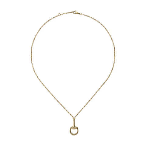 Gucci Horsebit 18K Chain Necklace-Gucci Horsebit 18K Chain Necklace YBB79581800100U