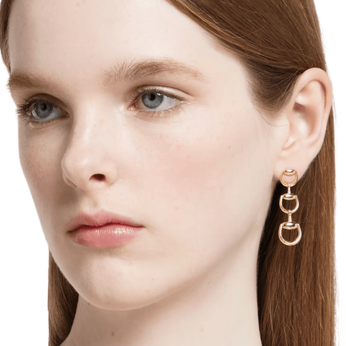 Gucci Horsebit 18K Drop Earrings YBD83141300100U