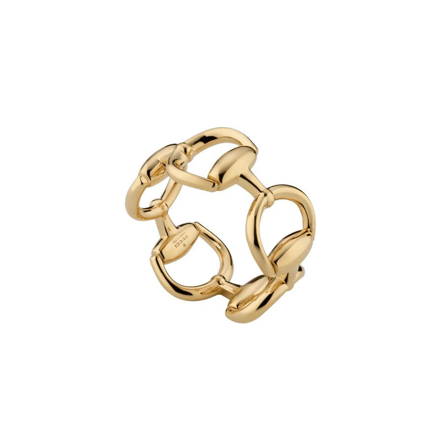 Gucci Horsebit 18K Ring YBC831316001016
