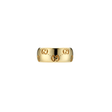 Gucci Icon 18K GG Wide Ring-Gucci Icon 18K GG Wide Ring