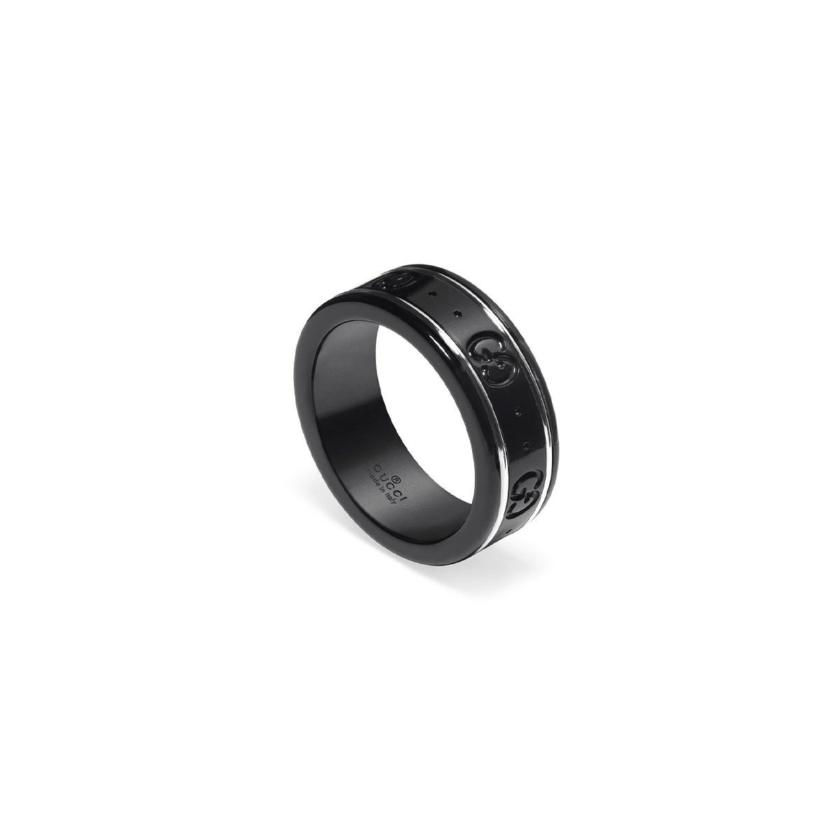 Gucci Icon Thin Synthetic Corundum Ring