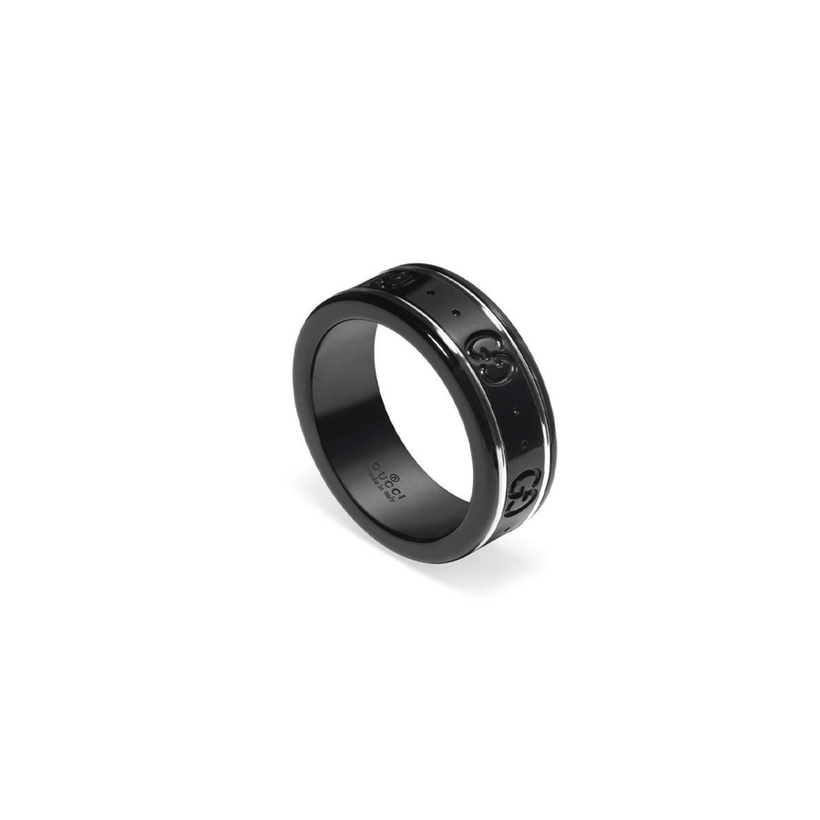 Gucci Icon Thin Synthetic Corundum Ring