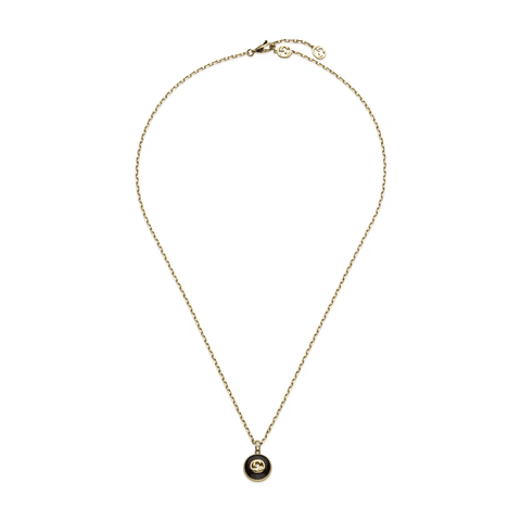 Gucci Interlocking 18K Pendant Necklace-Gucci Interlocking 18K Pendant Necklace - YBB78934000100U