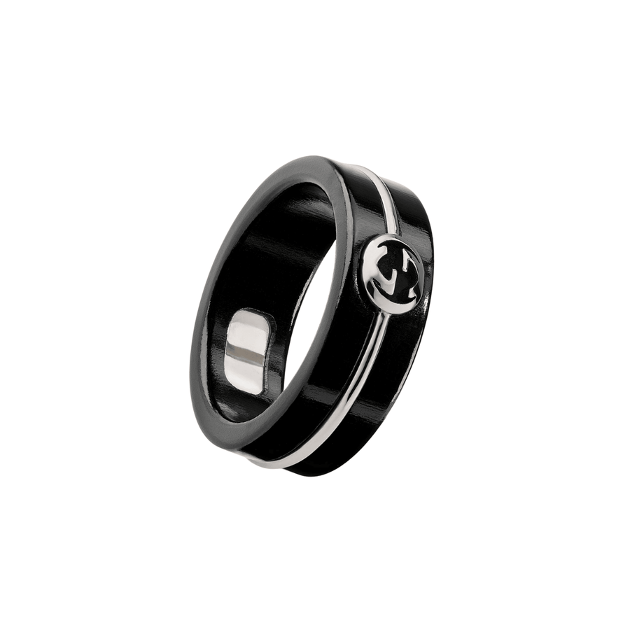 Gucci Interlocking Corundum Ring - YBCA002OM001016