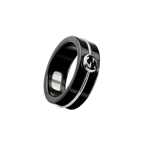 Gucci Interlocking Corundum Ring-Gucci Interlocking Corundum Ring - YBCA002OM001016