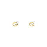 Gucci Interlocking G Gold Earrings-Gucci Interlocking G Gold Earrings