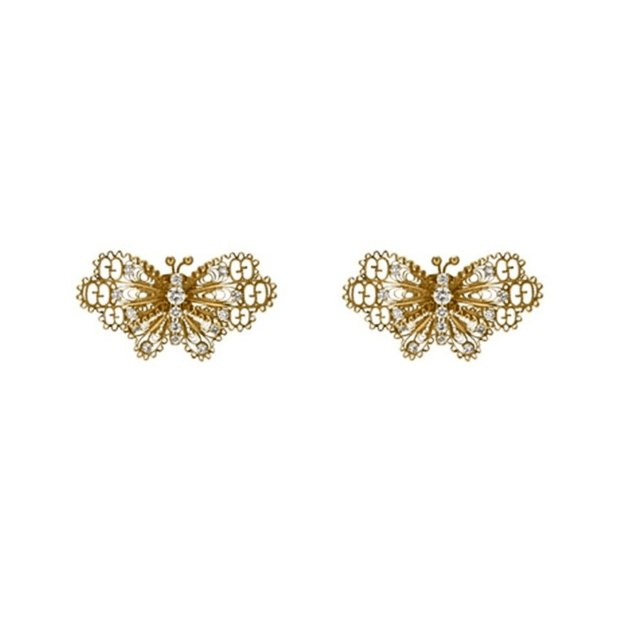 Gucci Le Marché des Merveilles Butterfly Earrings