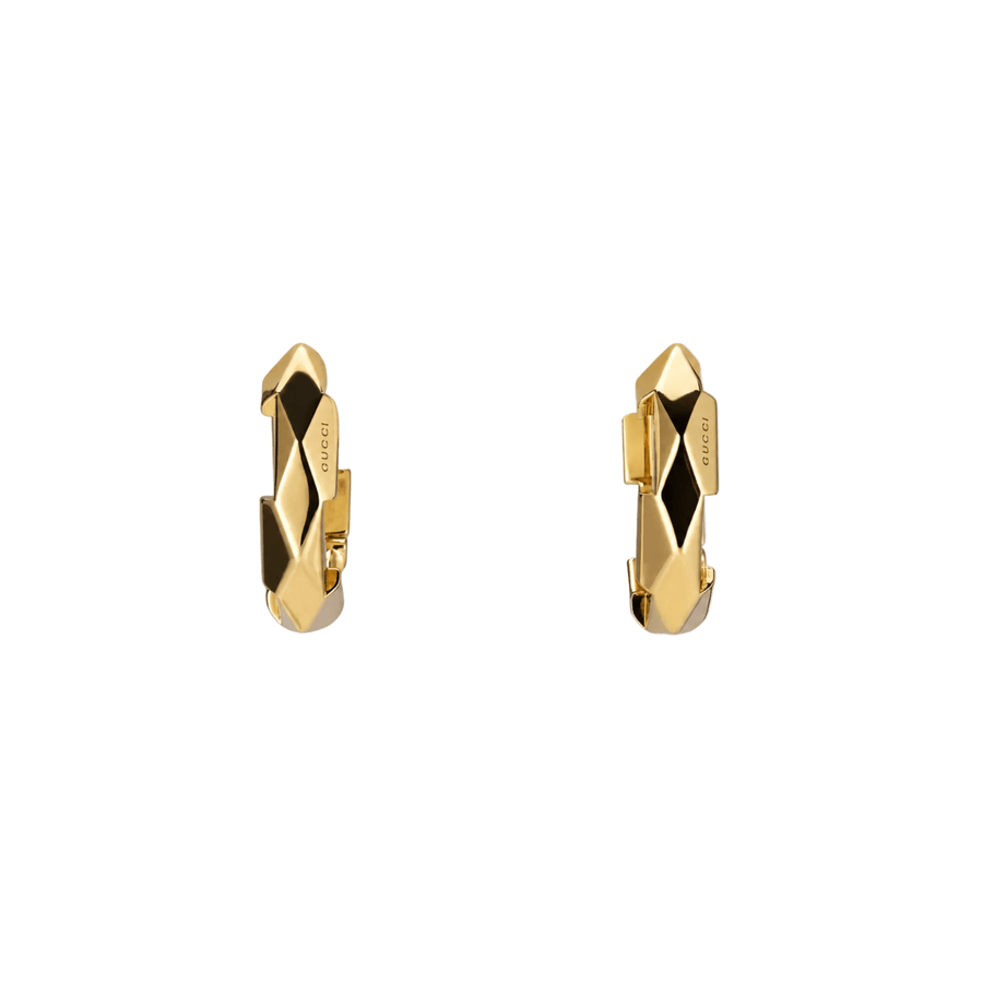 Gucci Link to Love 18K Studded Earrings - YBD78672700200U