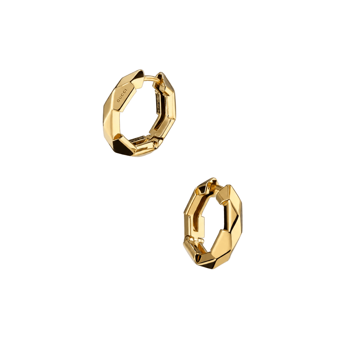 Gucci Link to Love 18K Studded Earrings - YBD78672700200U