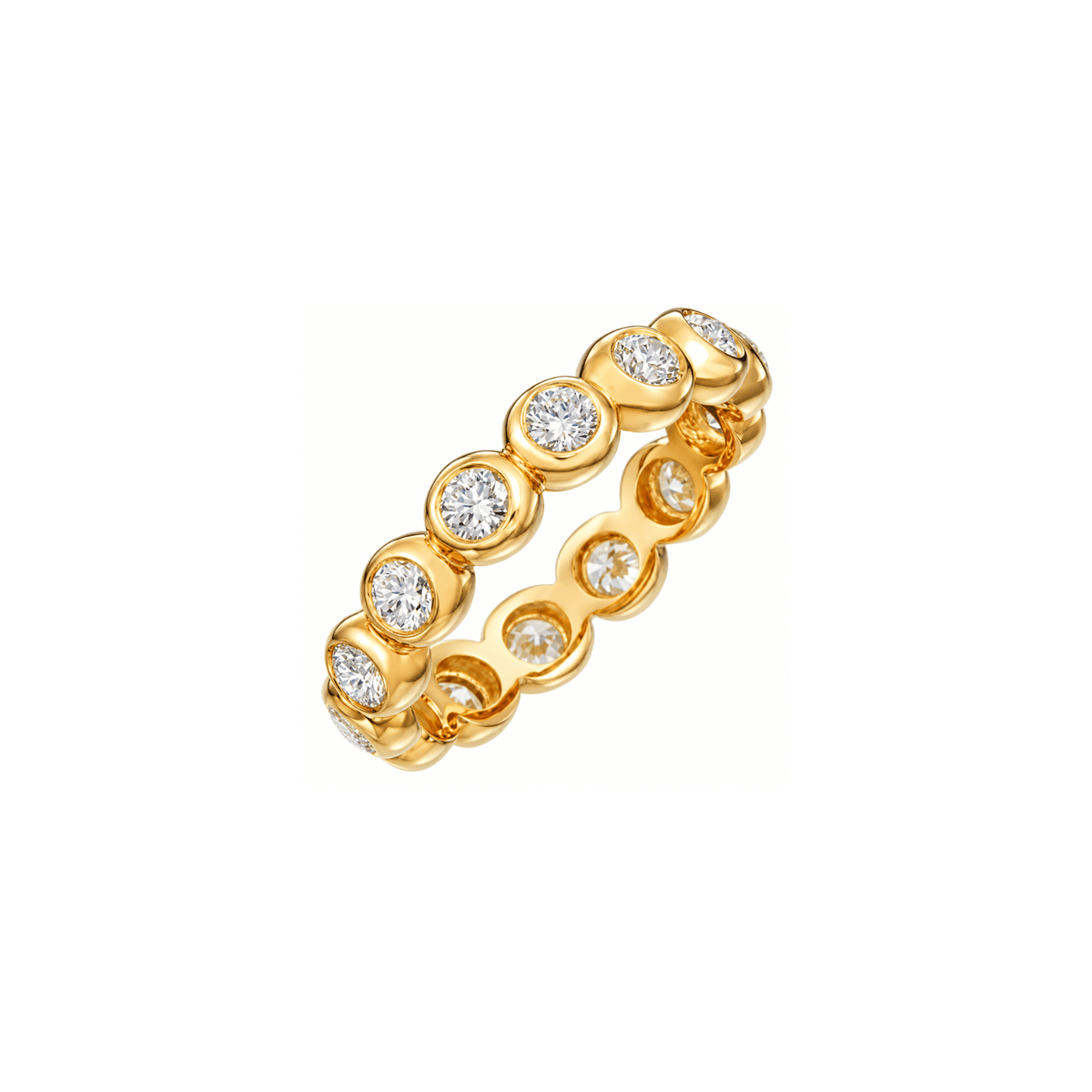 Gumuchian Bezel-Set Diamond Eternity Ring - CH Premier